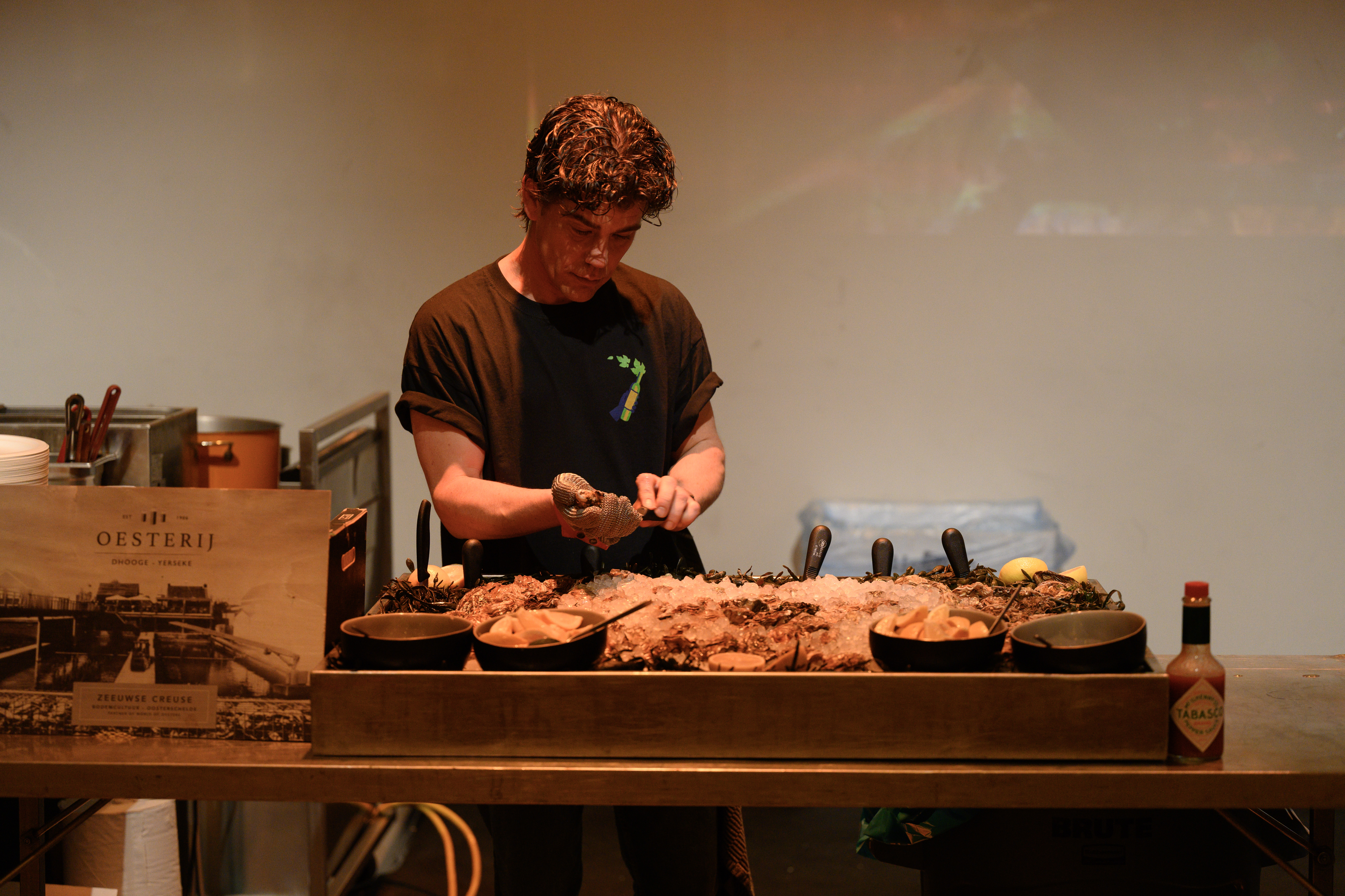 the festival kitchen at the winemakers dinner